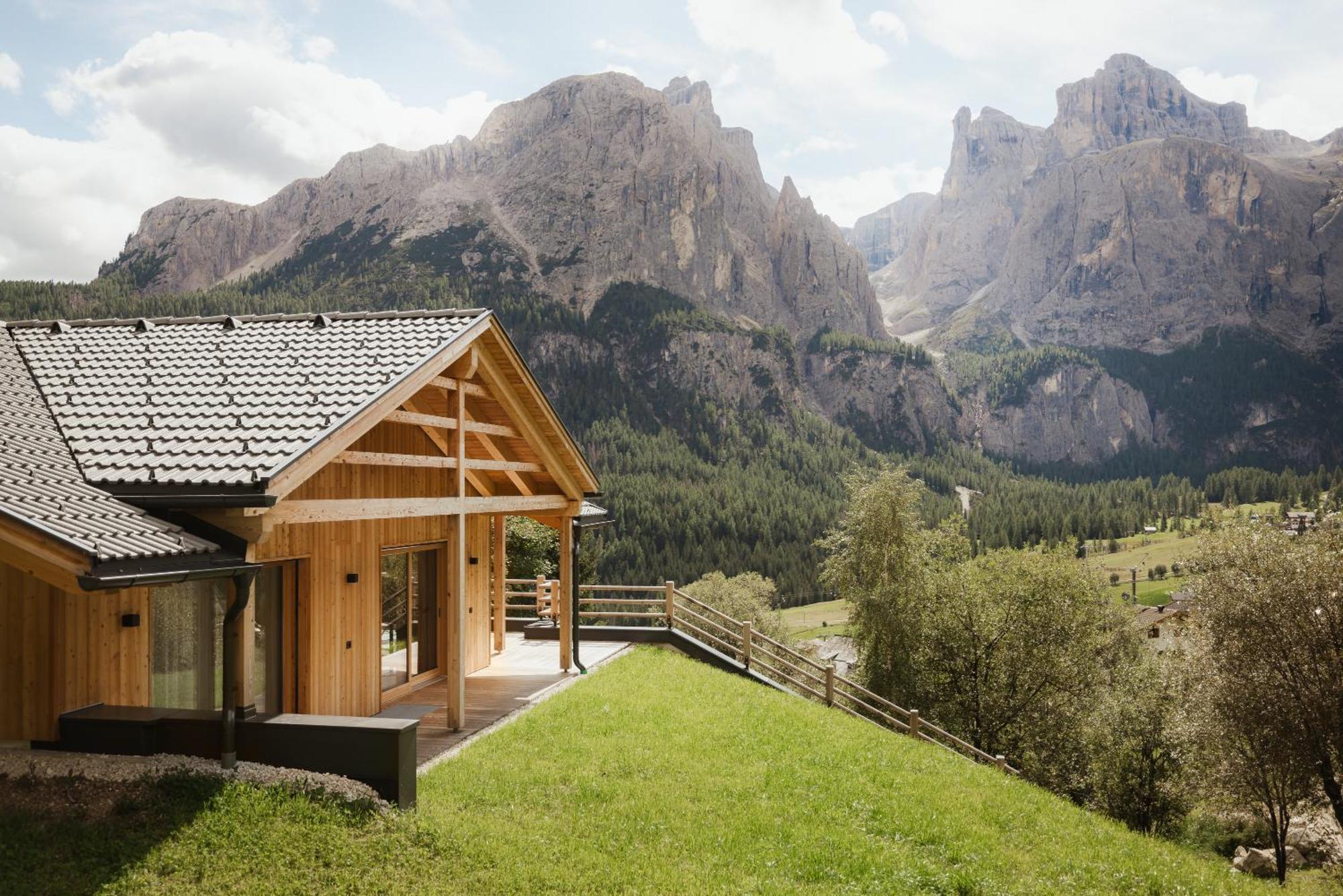 Chalet Laerchenhof Colfosco Exterior foto