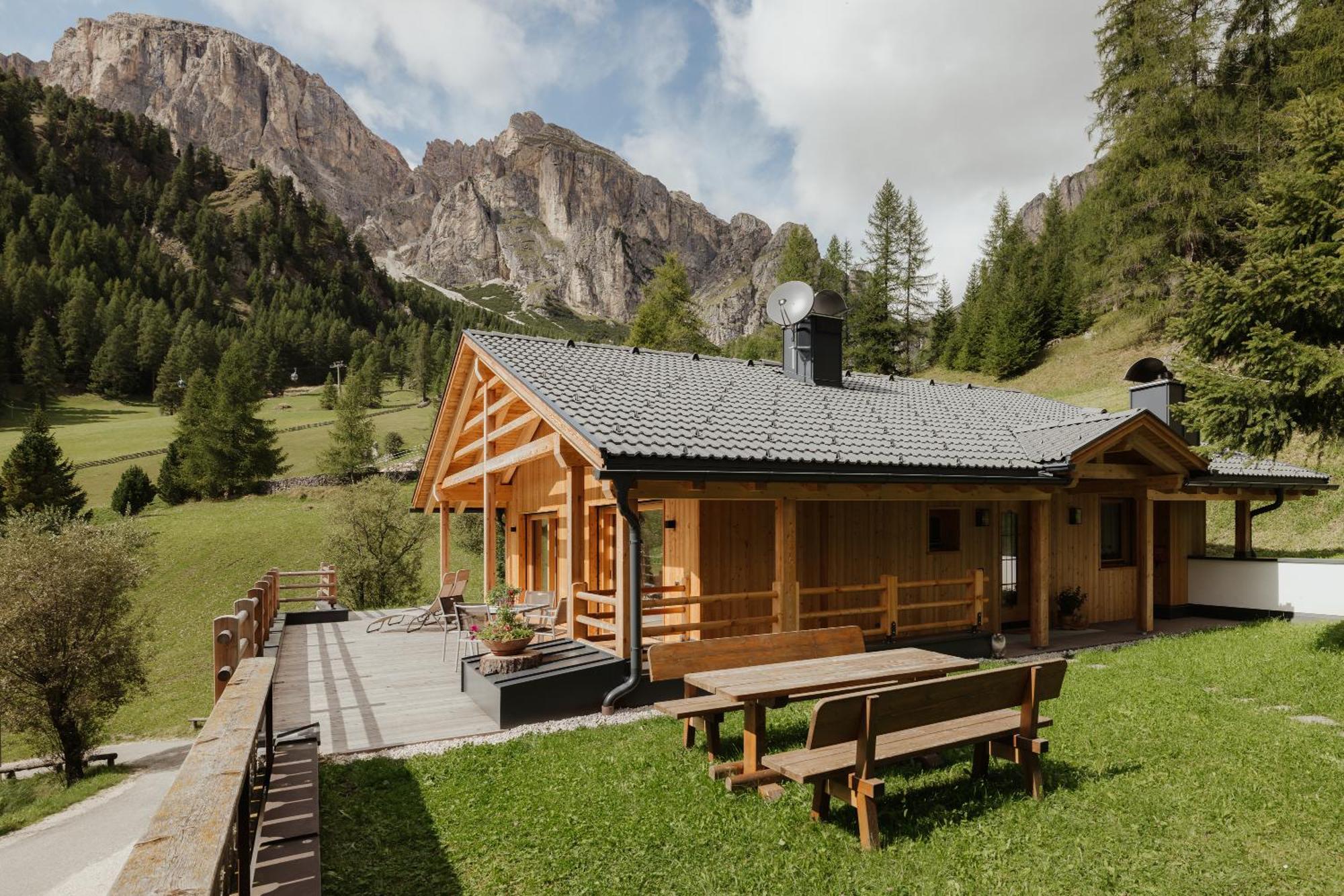 Chalet Laerchenhof Colfosco Exterior foto