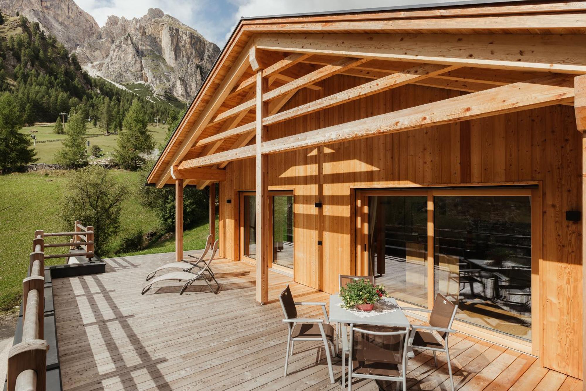 Chalet Laerchenhof Colfosco Exterior foto